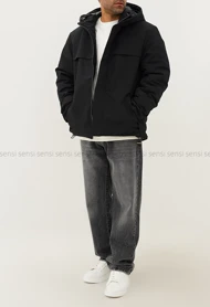 کاپشن مردانه پشم شیشه آستر دارکد20000051