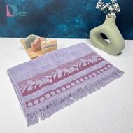 حوله دستی بزرگ توسان رنگ یاسی