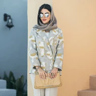 کت دخترانه ژاکارد 4 دکمه