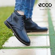 کفش اسپرت چرم مشکی Ecco مردانه