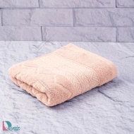حوله دستی طرح البروس رنگ گلبهی