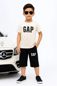 تیشرت شلوارک بچه گانه شیک و مجلسی GAP