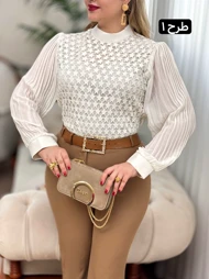 شومیز دانتل ترانه 2931