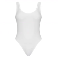 بادی آستین حلقه‌ای نخی رنگ سفید مه جامه 320