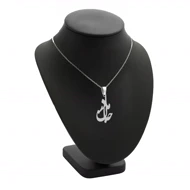 آویز مادرجان ، بچه و زنجیر نقره روز مادر نقره 925