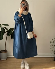 پیراهن جین پارچه ترک 3