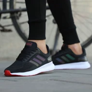 کتانی آدیداس فالکون مشکی قرمز سایز زنانه و مردانه