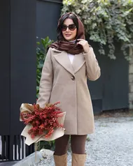 پالتو پشمی پاییزه زنانه