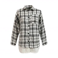 تونیک آستین بلند دخترانه مدل PJ1423