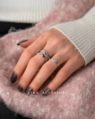 انگشترای گل نگین