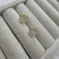 نیم ست ونکلیف سفید تک گل