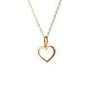 آویز قلب توخالی بل Belle small pendant