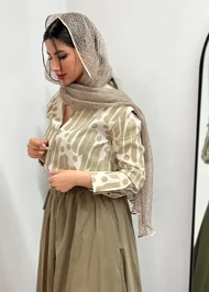 شومیز طرحدار کد 4035