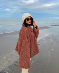 هودی نیم زیپ تدی