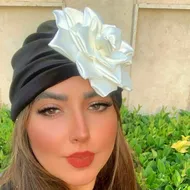توربان مخمل گل‌دار