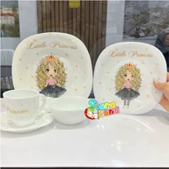 سرویس غذاخوری کودک آرکوپال 5 تکه طرح پرنسس