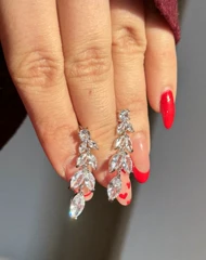 گوشواره جواهری