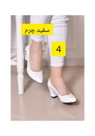 کفش پاشنه مکعبی زنانه