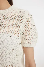 ژاکت آستین کوتاه یقه با تناسب معمولی D4529AX24HS