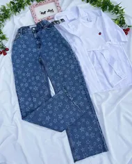 شلوار شکوفه بهاری
