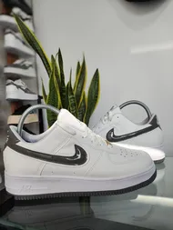 سایز 44- نایک ایرفورس- سفید طوسی