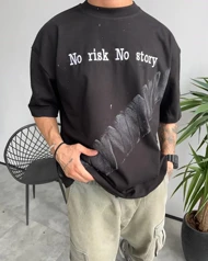 تیشرت NO RISK مشکی