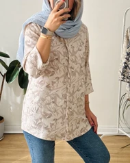 شومیز مانتویی کاترین