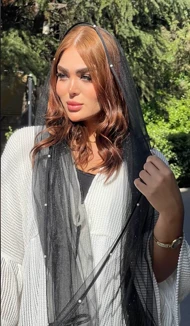 شال توری مرواریدی