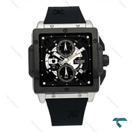 ناوی فورس NF8064 مردانه سه موتوره سیلور مشکی NaviForce-7655-G