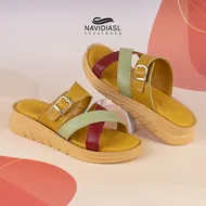 صندل زنانه چرم طبی