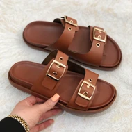 اسلیپر زنانه زارا (ZARA) مدل آرامیس رنگ عسلی