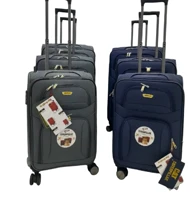 چمدان سه تیکه برزنتی کاترپیلار Caterpilar