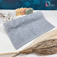 حوله دستی طرح راک رنگ طوسی