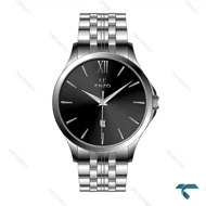 ساعت انزو EC-612ABG مردانه سیلور صفحه مشکی Enzo-8088-G