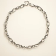 گردنبند زنانه استیل نقره‌ای — شیک، مقاوم و ضد حساسیت