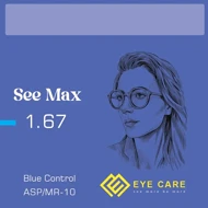 عدسی طبی بلوکنترل سی مکس See Max 1.67 BLUE CONTROL/ASP/ABBE:35