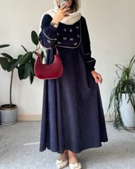 مانتو عبایی پاپیون 2