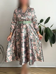 پیراهن مزونی ساتن 2