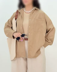 شومیز راه راه سارا(2)کد:5406