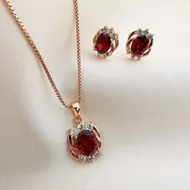 نیمست یاقوتی طرح جواهر برند ژوپینگ