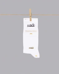 جوراب کلاسیک مردانه سفید