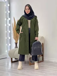 بارانی بلند گت دار زنانه