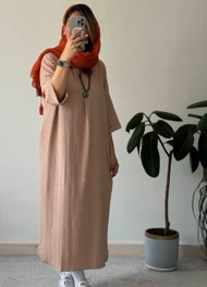 پیراهن مانتویی ساحل 8