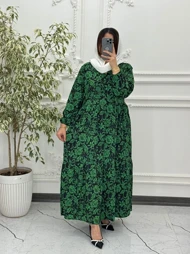 پیراهن ساحلی فلور آتی 6074
