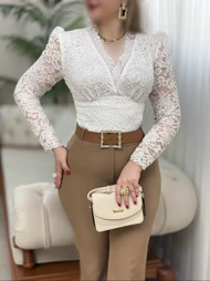 شومیز دانتل فرزانه 2791