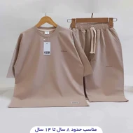 تیشرت شلوارک لش اسپورت طرح پرشین