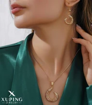 نیمست نگین‌دار طرح‌طلا ژوپینگ