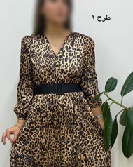 پیراهن ساتن پلیسه الیسا