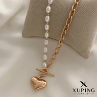 گردنبند مرواریدی قلب‌آویز ژوپینگ