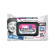 دستمال مرطوب پاک کننده آرایش پوست خشک نینو 50 عددی